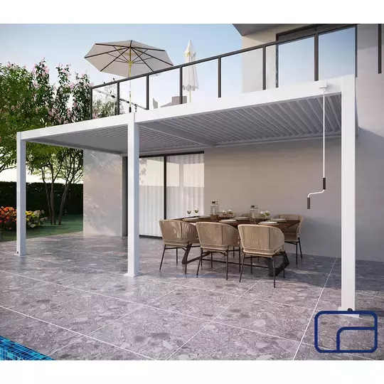 King Wall Mounted Pergola 3x5m